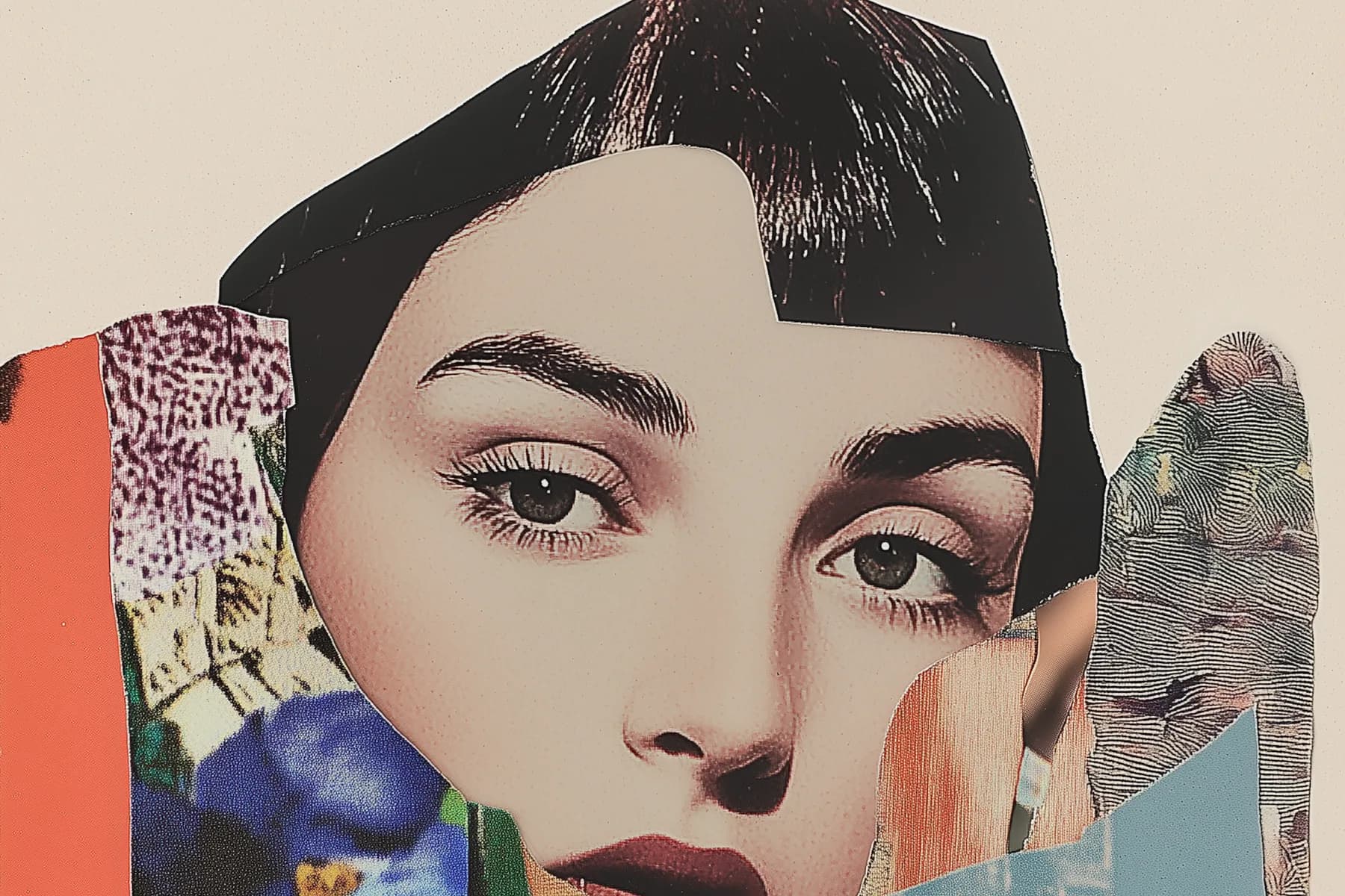 Abstract Floral Portrait