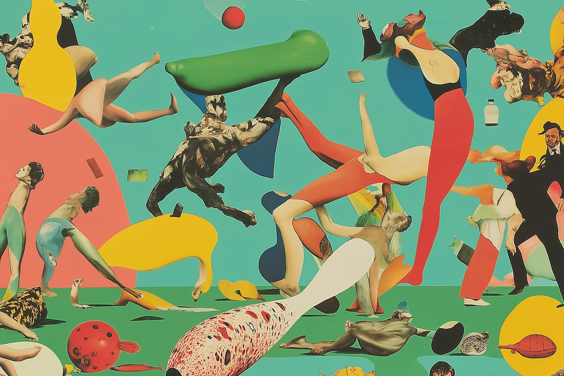 Vibrant Surreal Collage