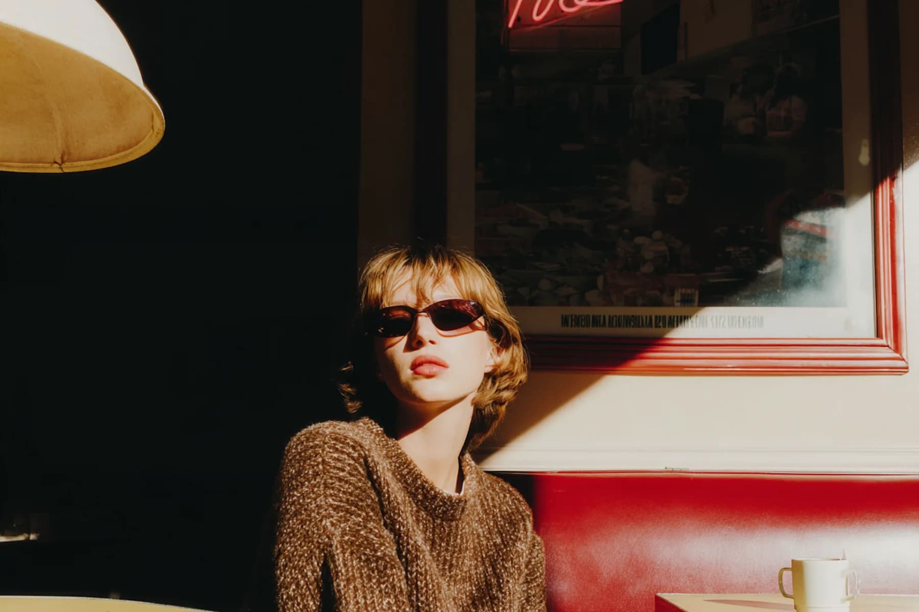 Retro Diner Portrait